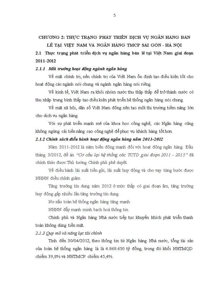 image for page Giải pháp phát triển dịch vụ bán lẻ tại Ngân hàng TMCP Sài Gòn – Hà Nội trong điều kiện mới