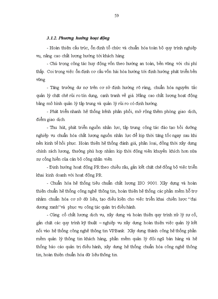 image for page Nâng cao hiệu quả cho vay tại ngân hàng TMCP Việt Nam Thịnh Vượng - Chi nhánh Hà Nội