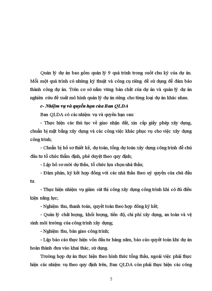 image for page Quản lý dự án