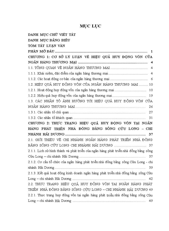 image for page Nâng cao hiệu quả huy động vốn tại ngân hàng phát triển nhà đồng bằng sông Cửu Long – Chi nhánh Hải Dương