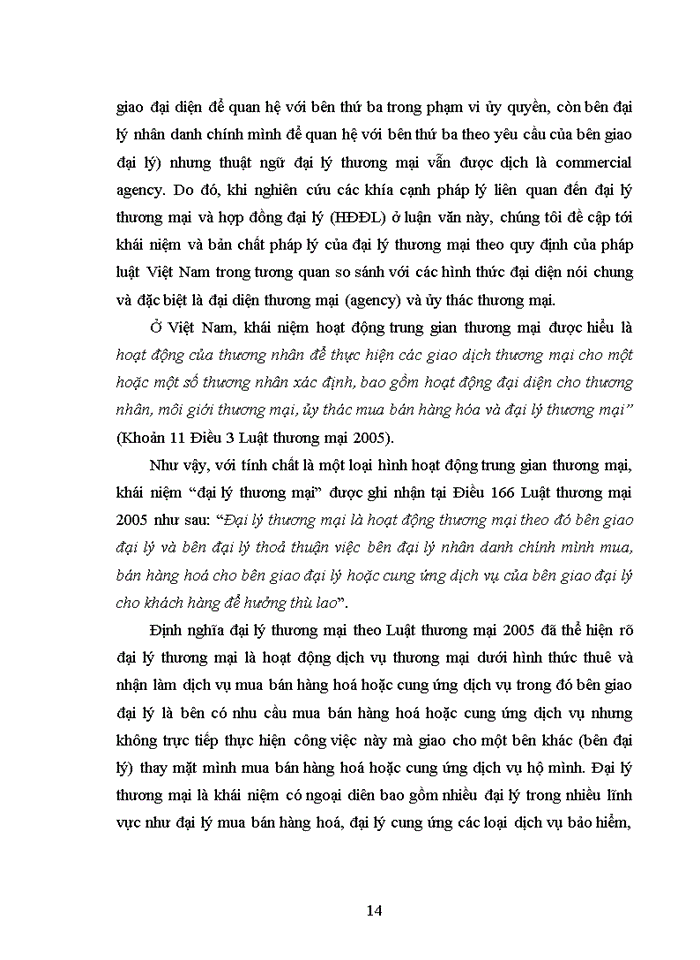 image for page Pháp luật Việt Nam về hợp đồng đại lý