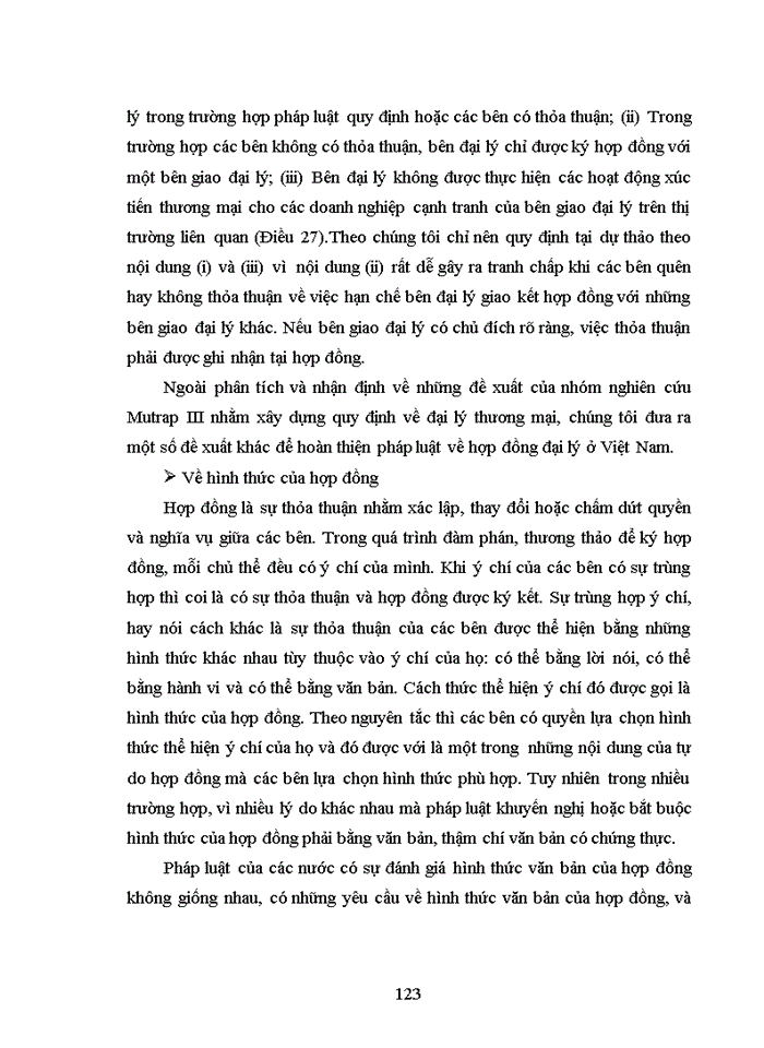 image for page Pháp luật Việt Nam về hợp đồng đại lý