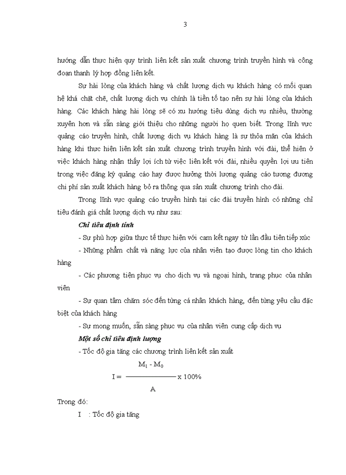 image for page Chất lượng dịch vụ khách hàng của Trung tâm Quảng cáo và Dịch vụ Truyền hình