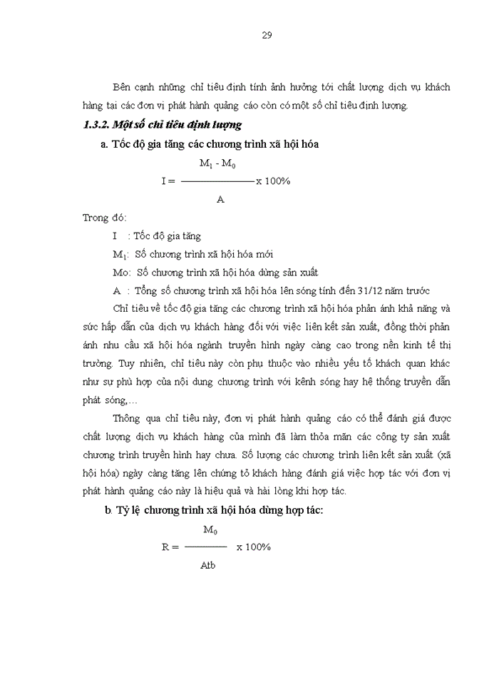 image for page Chất lượng dịch vụ khách hàng của Trung tâm Quảng cáo và Dịch vụ Truyền hình