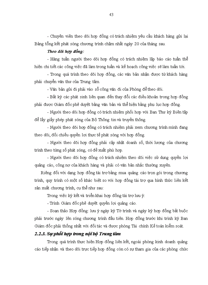 image for page Chất lượng dịch vụ khách hàng của Trung tâm Quảng cáo và Dịch vụ Truyền hình