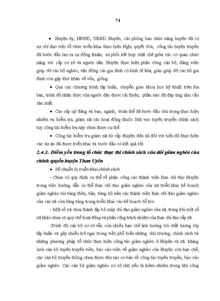 image for page Tổ chức thực thi chính sách xoá đói giảm nghèo trên địa bàn huyện than uyên, tỉnh lai châu