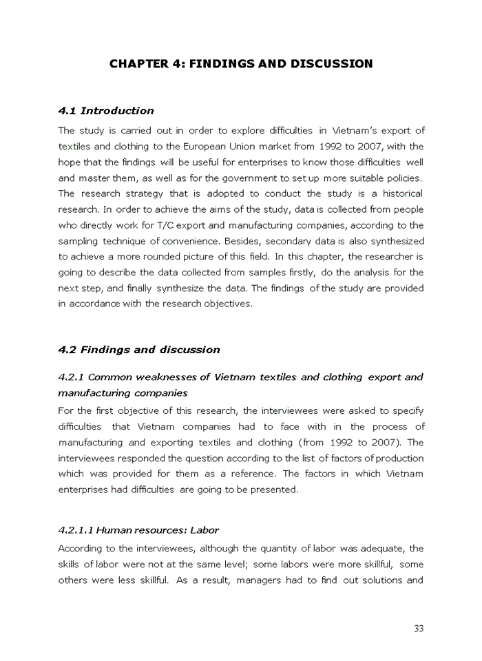 image for page Difficulties in vietnam’s export of textiles and clothing to the european union market in the period from 1992 to 2007