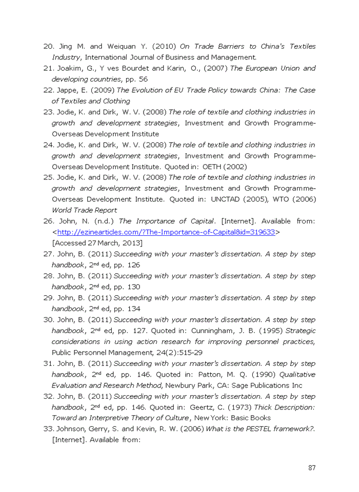 image for page Difficulties in vietnam’s export of textiles and clothing to the european union market in the period from 1992 to 2007