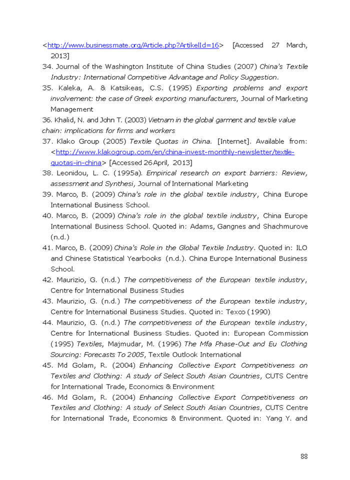 image for page Difficulties in vietnam’s export of textiles and clothing to the european union market in the period from 1992 to 2007