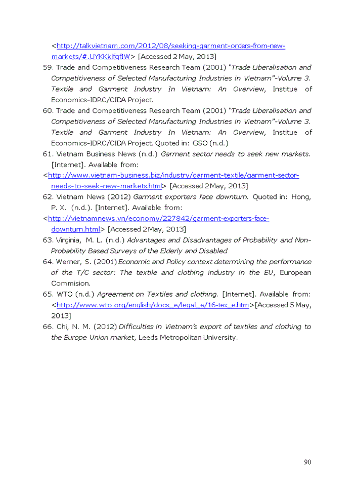 image for page Difficulties in vietnam’s export of textiles and clothing to the european union market in the period from 1992 to 2007
