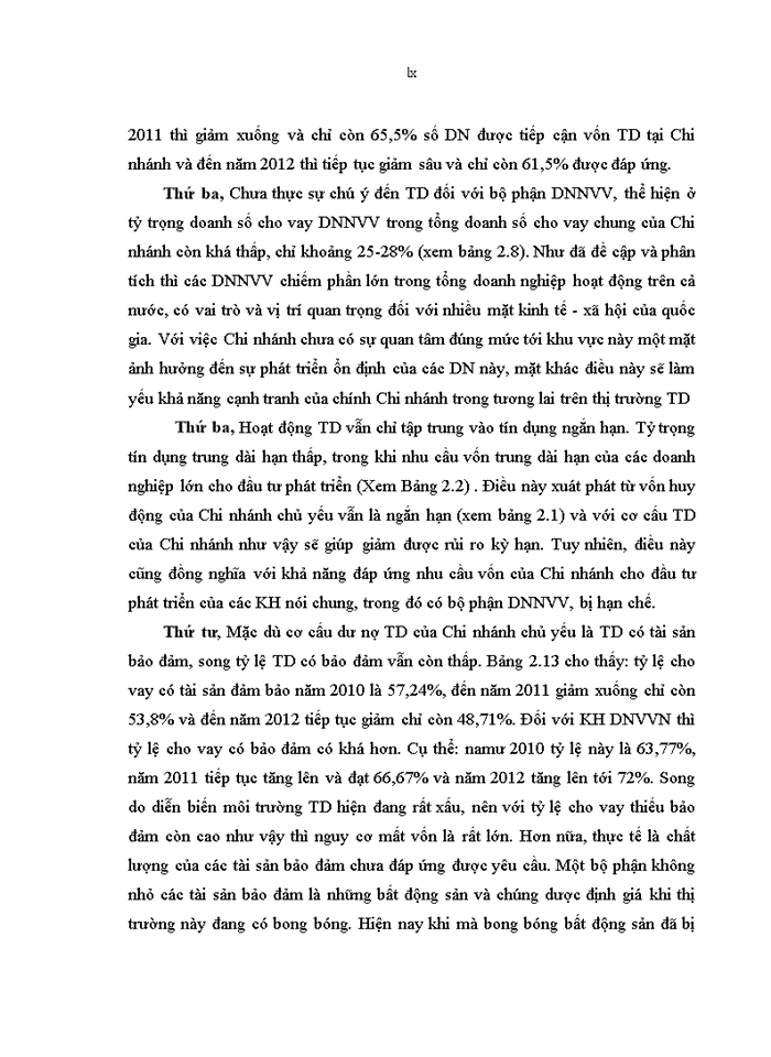 image for page Giải pháp mở rộng và nâng cao chất lượng tín dụng đối với doanh nghiệp nhỏ và vừa tại Ngân hàng TMCP Công thương Việt Nam- Chi nhánh Ba Đình