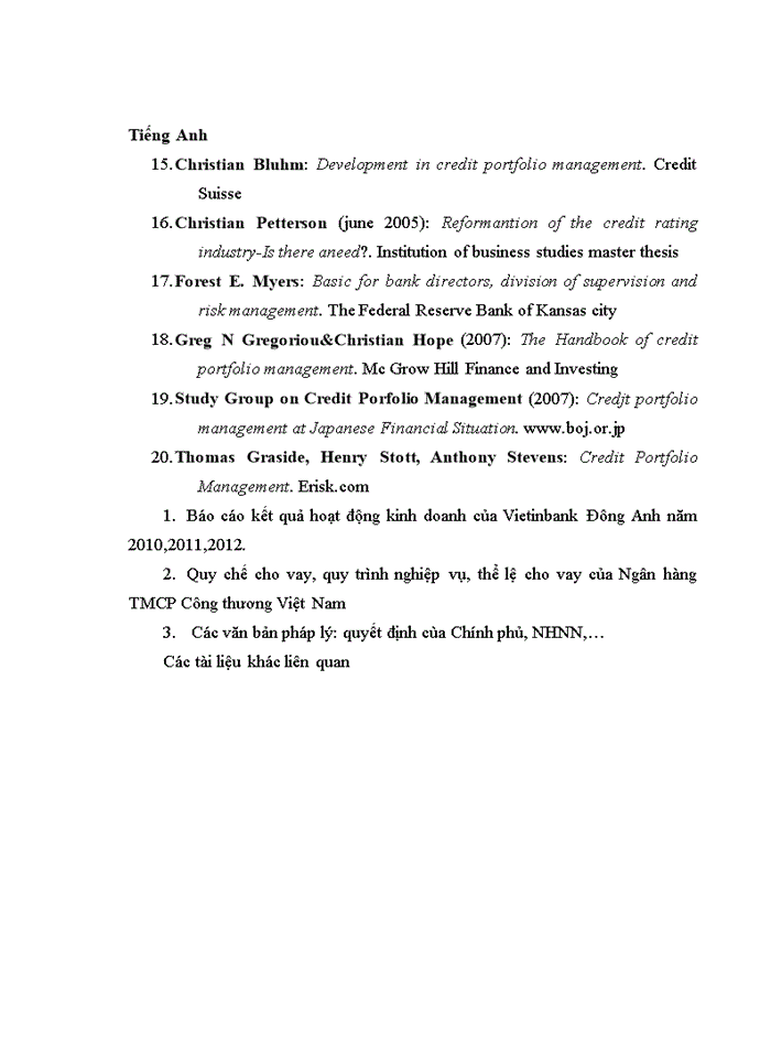 image for page Giải pháp mở rộng và nâng cao chất lượng tín dụng đối với doanh nghiệp nhỏ và vừa tại Ngân hàng TMCP Công thương Việt Nam- Chi nhánh Ba Đình