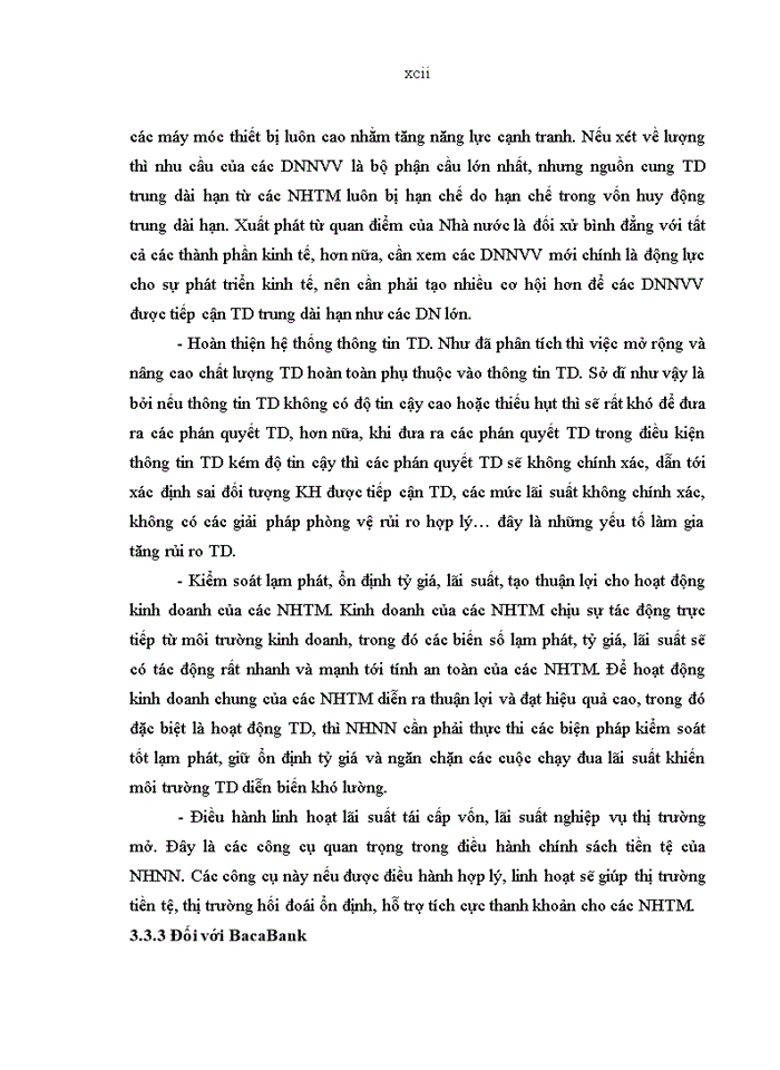 image for page Giải pháp mở rộng và nâng cao chất lượng tín dụng đối với doanh nghiệp nhỏ và vừa tại Ngân hàng TMCP Bắc Á- Chi nhánh Hà Nội
