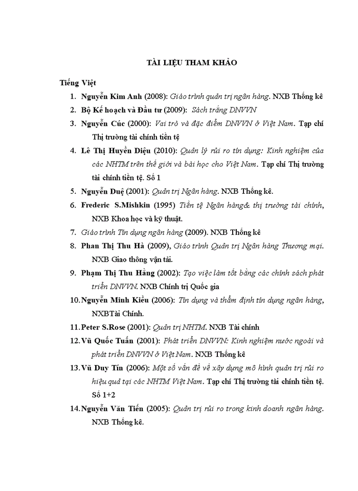 image for page Giải pháp mở rộng và nâng cao chất lượng tín dụng đối với doanh nghiệp nhỏ và vừa tại Ngân hàng TMCP Bắc Á- Chi nhánh Hà Nội