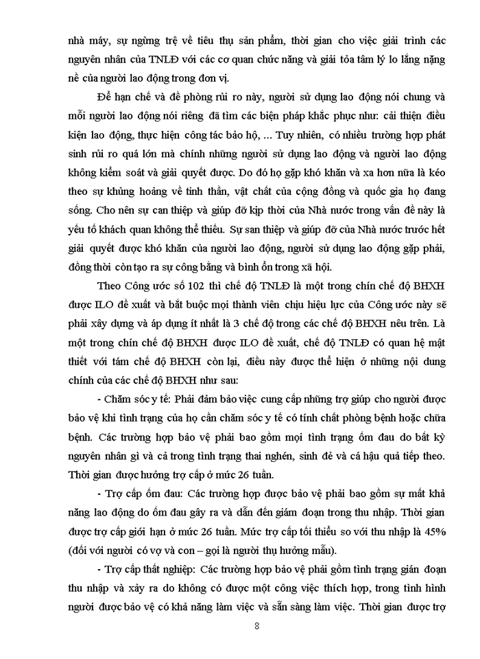 image for page Giải pháp hoàn thiện chính sách BHXH về chế độ TNLĐ ở Việt Nam
