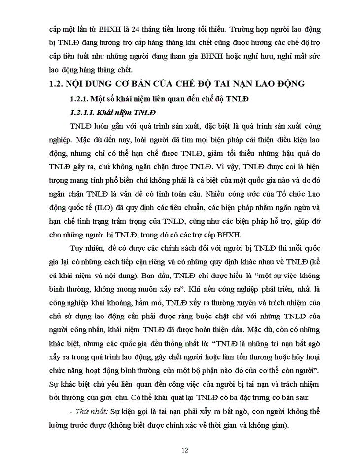 image for page Giải pháp hoàn thiện chính sách BHXH về chế độ TNLĐ ở Việt Nam