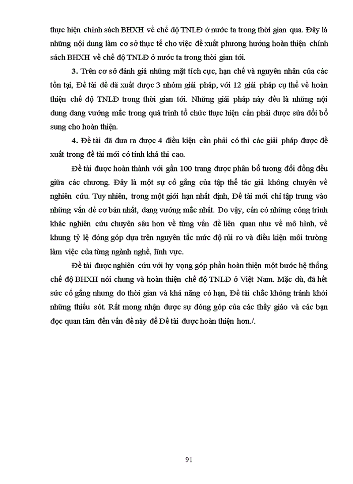 image for page Giải pháp hoàn thiện chính sách BHXH về chế độ TNLĐ ở Việt Nam