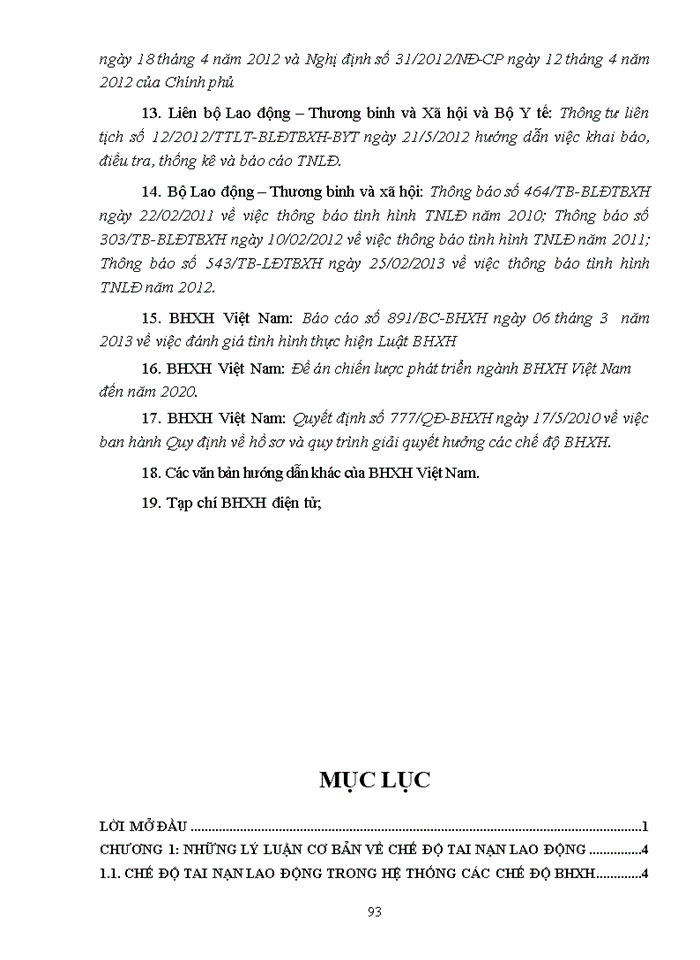 image for page Giải pháp hoàn thiện chính sách BHXH về chế độ TNLĐ ở Việt Nam