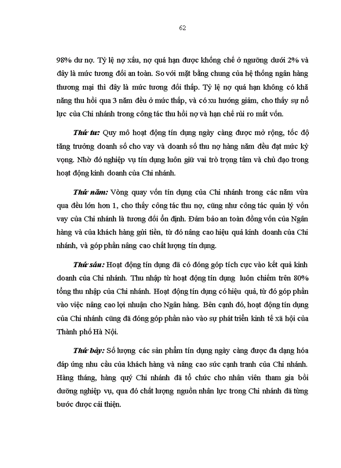 image for page Giải pháp nâng cao chất lượng tín dụng tại NHTMCP Nam Á – CN Hà Nội