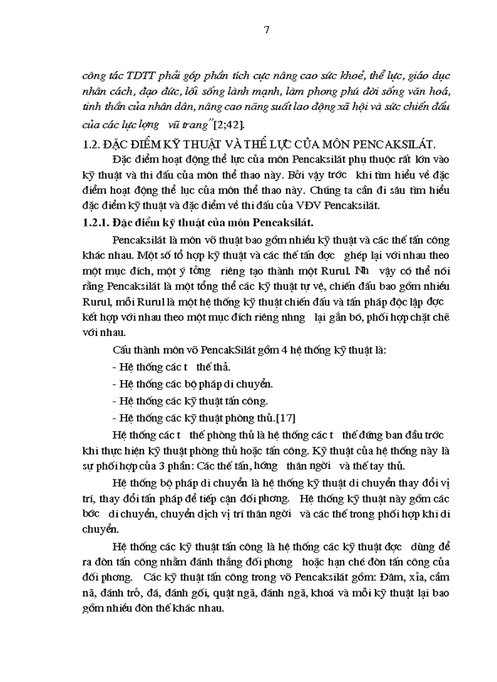 image for page Nghiên cứu xây dựng tiêu chuẩn đánh giá trình độ thể lực cho vận động viên môn pencaksilát đội tuyển trẻ quốc gia lứa tuổi 15 - 17