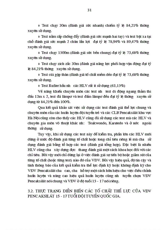 image for page Nghiên cứu xây dựng tiêu chuẩn đánh giá trình độ thể lực cho vận động viên môn pencaksilát đội tuyển trẻ quốc gia lứa tuổi 15 - 17