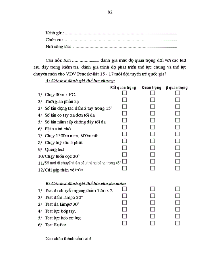 image for page Nghiên cứu xây dựng tiêu chuẩn đánh giá trình độ thể lực cho vận động viên môn pencaksilát đội tuyển trẻ quốc gia lứa tuổi 15 - 17