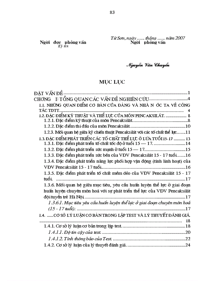 image for page Nghiên cứu xây dựng tiêu chuẩn đánh giá trình độ thể lực cho vận động viên môn pencaksilát đội tuyển trẻ quốc gia lứa tuổi 15 - 17
