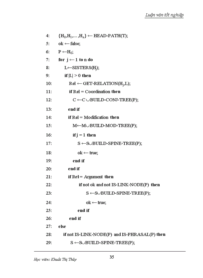 image for page Xây dựng cơ sở dữ liệu cho phân tích cú pháp tiếng việt với hệ hình thức văn phạm TAG