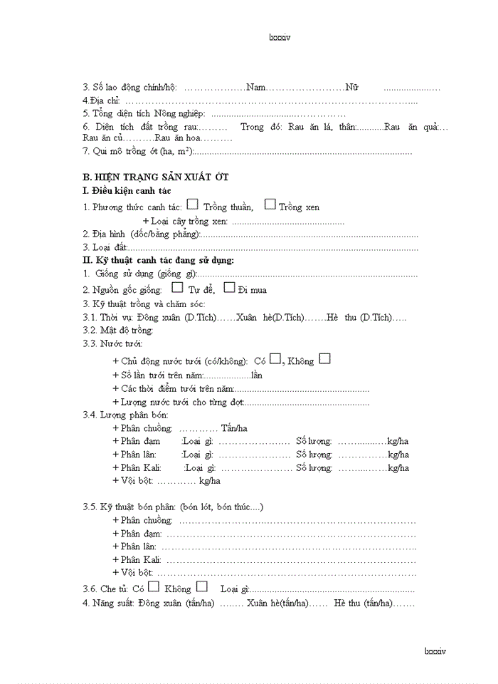 image for page Nghiên cứu đặc điểm nông sinh học của một số giống ớt cay (Capsium annuum L.) phục vụ xuất khẩu cho vùng duyên hải nam trung bộ