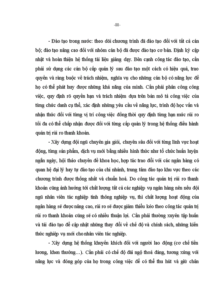 image for page Tìm ra giải pháp tăng cường quản trị rủi ro thanh khoản của Ngân hàng Đầu tư và Phát triển Việt Nam nhằm nâng cao hiệu quả công tác quản lý, giảm thiểu và đề ra các phương án xử lý rủi ro một cách kịp thời