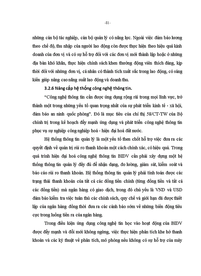 image for page Tìm ra giải pháp tăng cường quản trị rủi ro thanh khoản của Ngân hàng Đầu tư và Phát triển Việt Nam nhằm nâng cao hiệu quả công tác quản lý, giảm thiểu và đề ra các phương án xử lý rủi ro một cách kịp thời