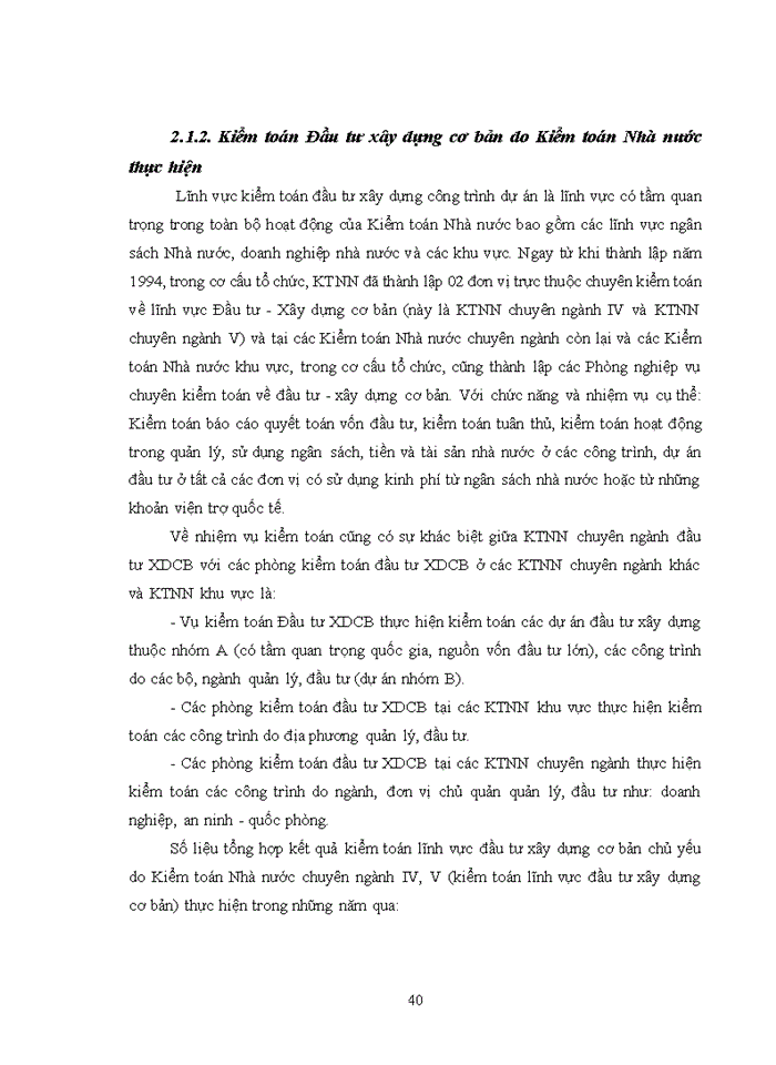 image for page Vận dụng kiểm toán hoạt động vào kiểm toán đầu tư xây dựng nhà máy thuỷ điện do kiểm toán nhà nước thực hiện