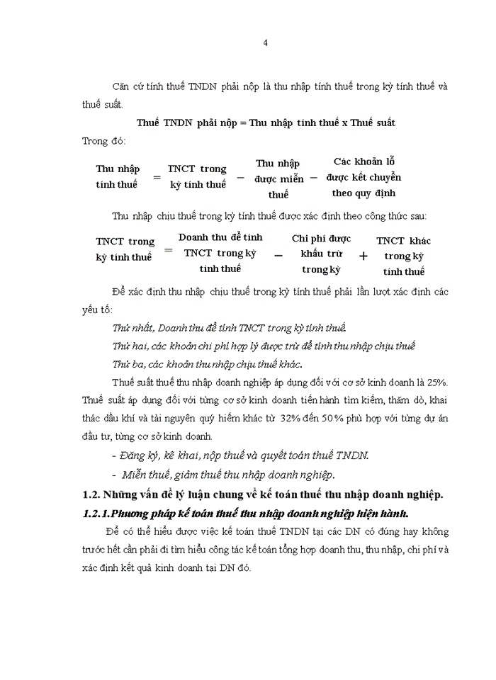 image for page Hoàn thiện kế toán thuế thu nhập doanh nghiệp trong các doanh nghiệp (khảo sát trên địa bàn thành phố Hà nội)