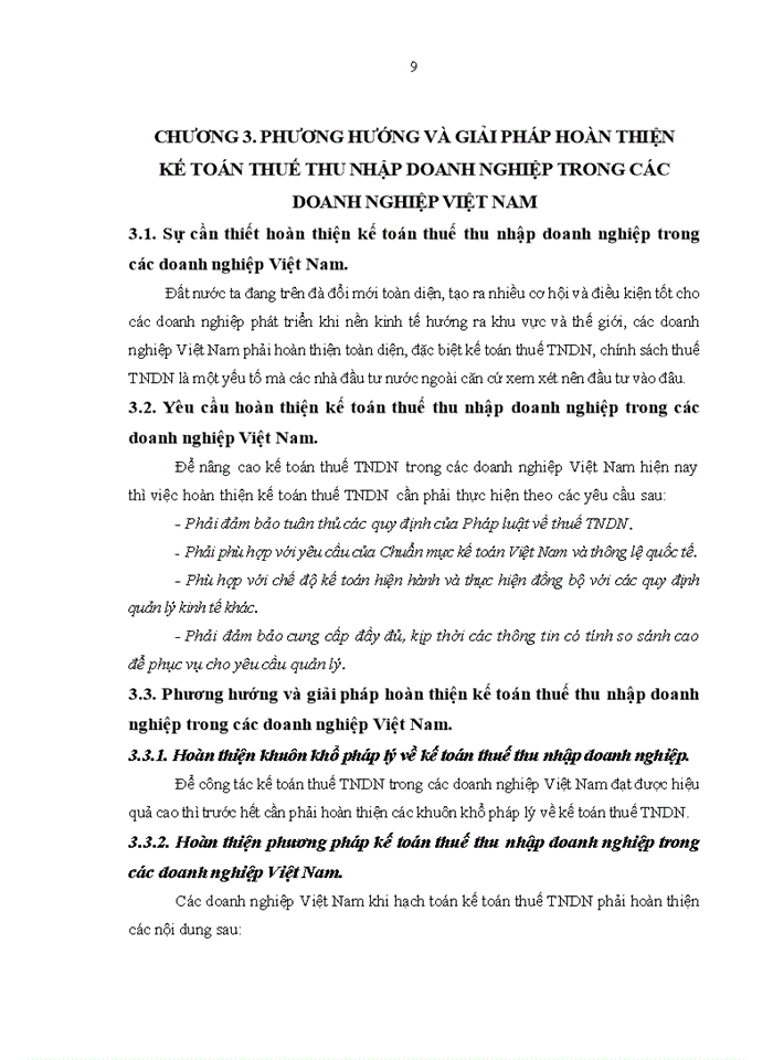 image for page Hoàn thiện kế toán thuế thu nhập doanh nghiệp trong các doanh nghiệp (khảo sát trên địa bàn thành phố Hà nội)