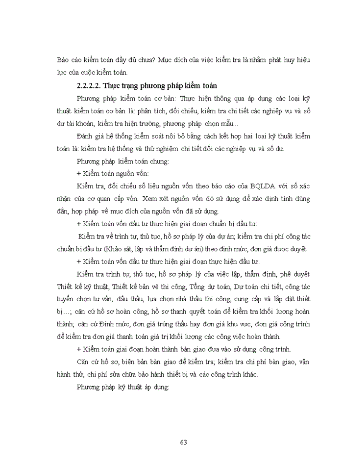 image for page Vận dụng kiểm toán hoạt động vào kiểm toán đầu tư xây dựng nhà máy thuỷ điện do kiểm toán nhà nước thực hiện