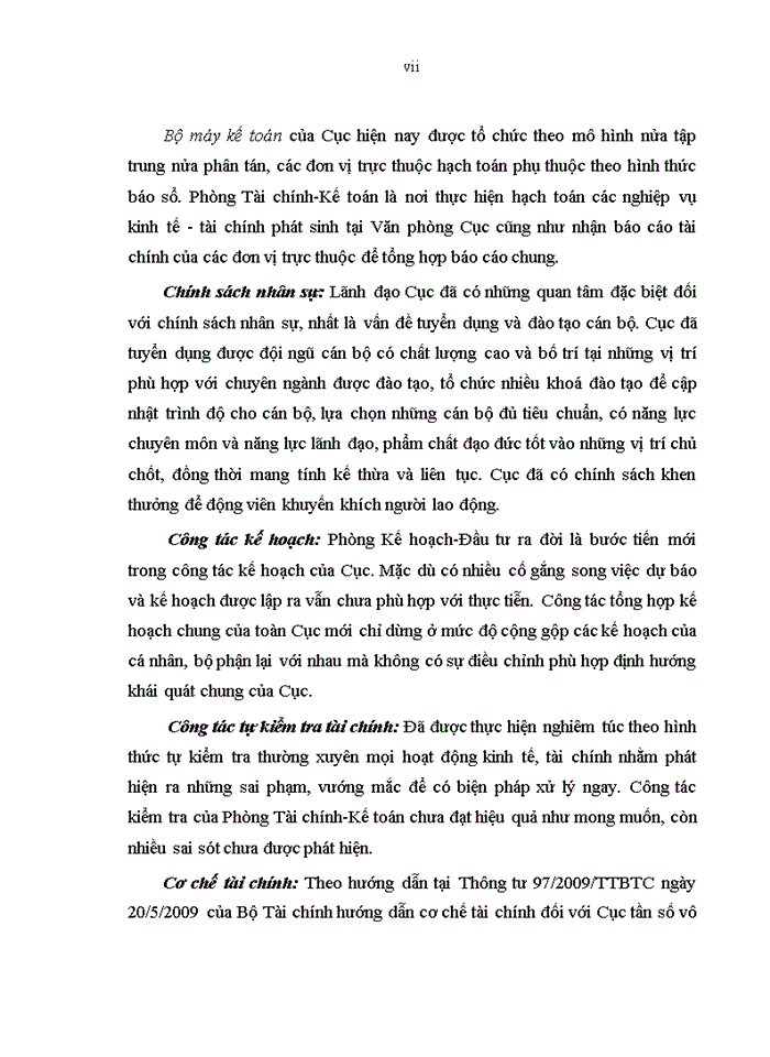 image for page Hoàn thiện hệ thống kiểm soát nội bộ với việc tăng cường quản lý tài chính tại Cục Tần số vô tuyến điện