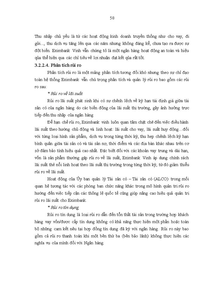 image for page Giải pháp hoàn thiện phân tích báo cáo tài chính tại Ngân hàng thương mại cổ phần xuất nhập khẩu Việt Nam - Chi nhánh Vinh