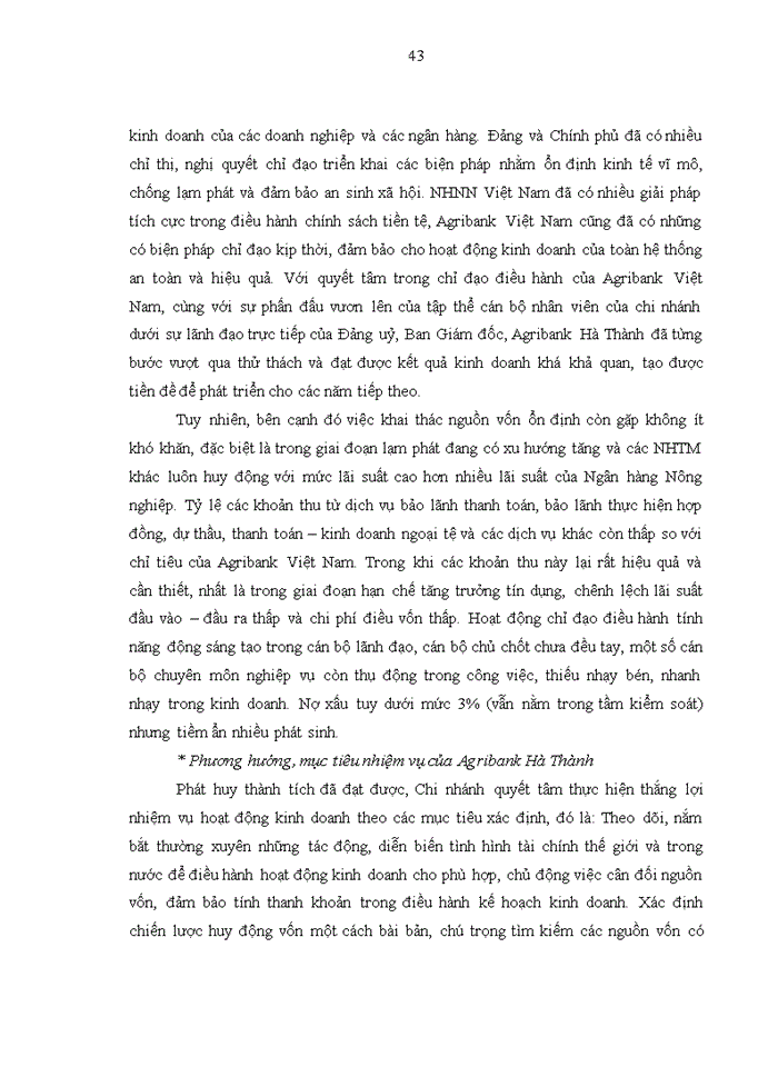 image for page Nâng cao chất lượng phân tích tài chính doanh nghiệp trong hoạt động cho vay tại ngân hàng Nông nghiệp và Phát triển Nông thôn Việt Nam chi nhánh Hà Thành