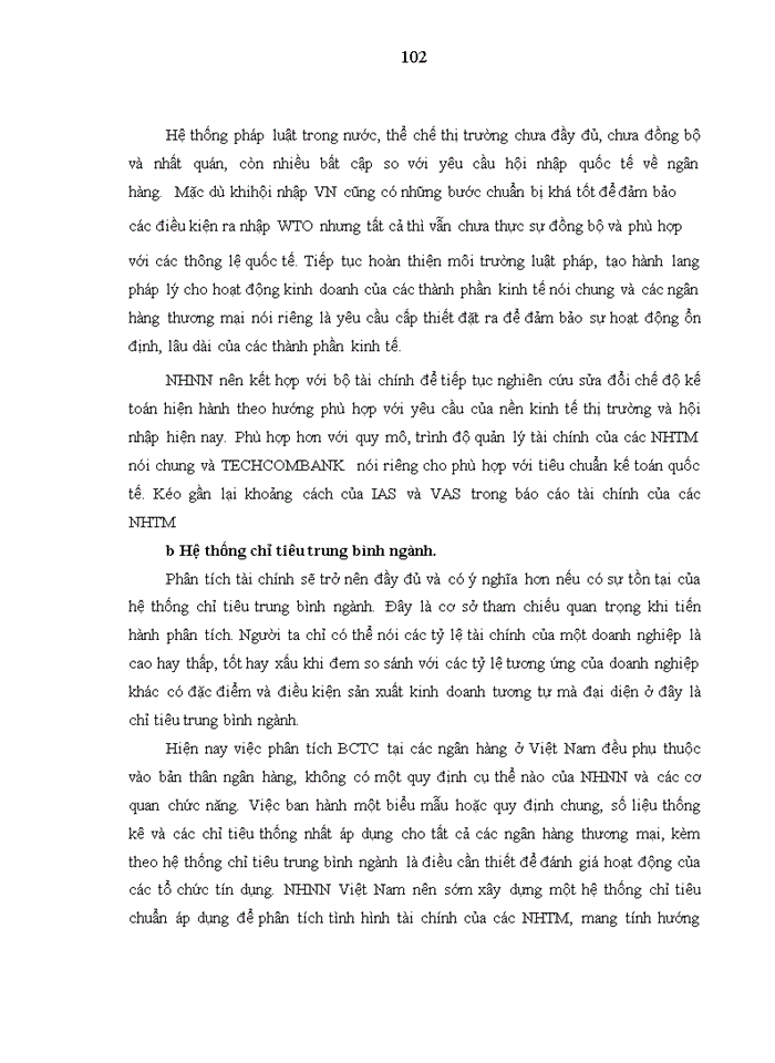 image for page Phân tích báo cáo tài chính tại Ngân hàng TMCP Kỹ Thương Việt Nam, thực trạng và giải pháp
