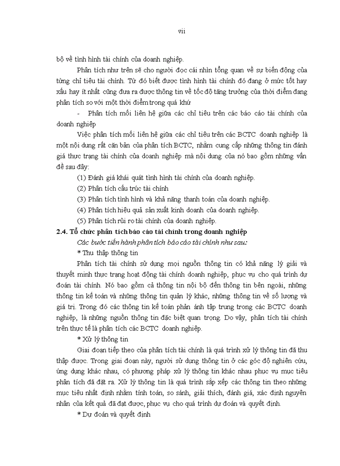 image for page Hoàn thiện phân tích Báo cáo tài chính tại Công ty Cổ phần Giống bò sữa Mộc Châu