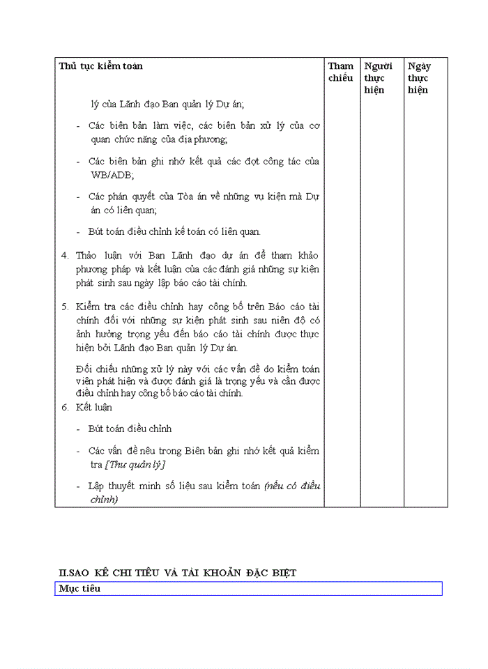 image for page Hoàn thiện quy trình lập kế hoạch kiểm toán báo cáo tài chính dự án do công ty trách nhiệm hữu hạn hãng kiểm toán aasc thực hiện