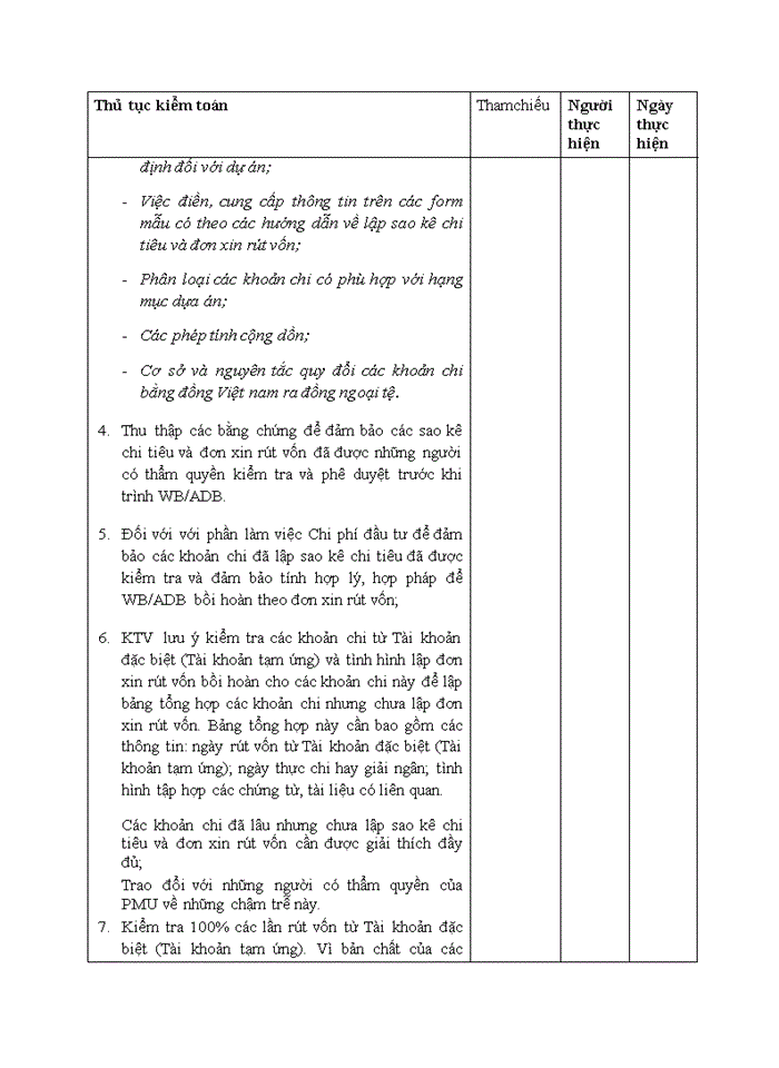 image for page Hoàn thiện quy trình lập kế hoạch kiểm toán báo cáo tài chính dự án do công ty trách nhiệm hữu hạn hãng kiểm toán aasc thực hiện