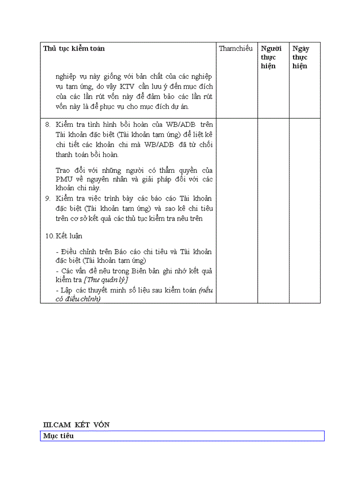 image for page Hoàn thiện quy trình lập kế hoạch kiểm toán báo cáo tài chính dự án do công ty trách nhiệm hữu hạn hãng kiểm toán aasc thực hiện