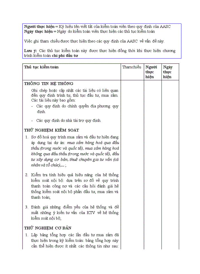 image for page Hoàn thiện quy trình lập kế hoạch kiểm toán báo cáo tài chính dự án do công ty trách nhiệm hữu hạn hãng kiểm toán aasc thực hiện