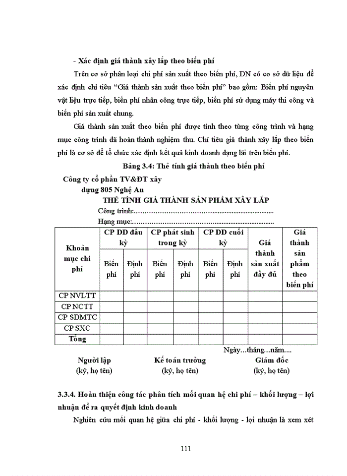 image for page Tổ chức kế toán quản trị chi phí sản xuất và tính giá thành sản phẩm tại Công ty cổ phần tư vấn và đầu tư xây dựng 805 Nghệ An