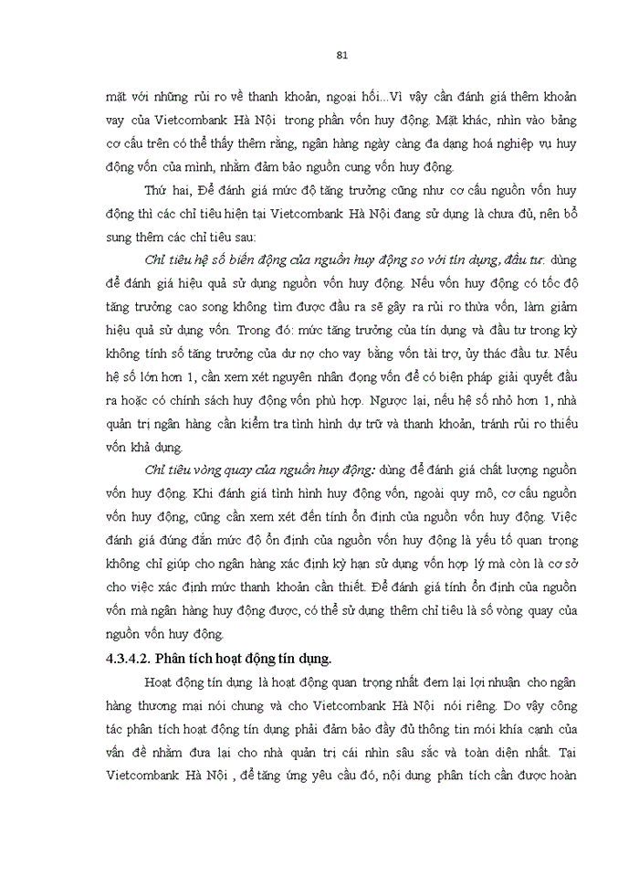 image for page Hoàn thiện  phân tích báo cáo tài chính tại Ngân hàng thương mại cổ phần Ngoại Thương Việt Nam- Chi nhánh Hà Nội