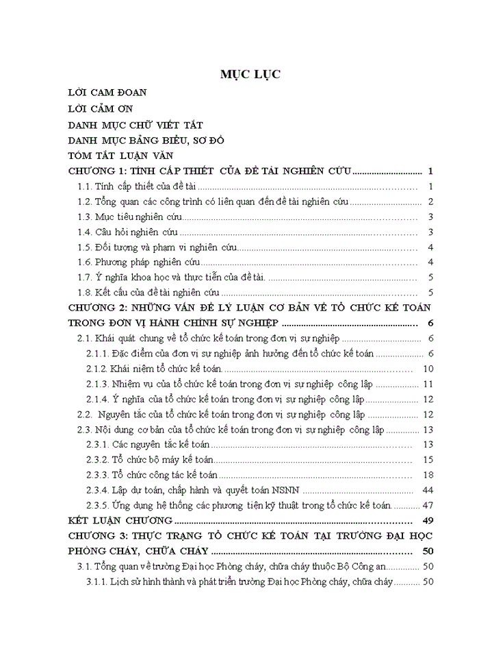 image for page Hoàn thiện tổ chức kế toán tại trường đại học phòng cháy, chữa cháy