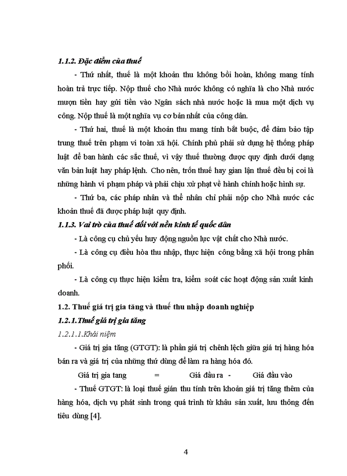 image for page Hoàn thiện kế toán thuế giá trị gia tăng, thu nhập doanh nghiệp tại công ty TNHH MTV hiếu từ