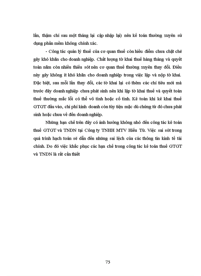 image for page Hoàn thiện kế toán thuế giá trị gia tăng, thu nhập doanh nghiệp tại công ty TNHH MTV hiếu từ