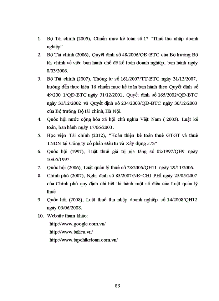 image for page Hoàn thiện kế toán thuế giá trị gia tăng, thu nhập doanh nghiệp tại công ty TNHH MTV hiếu từ